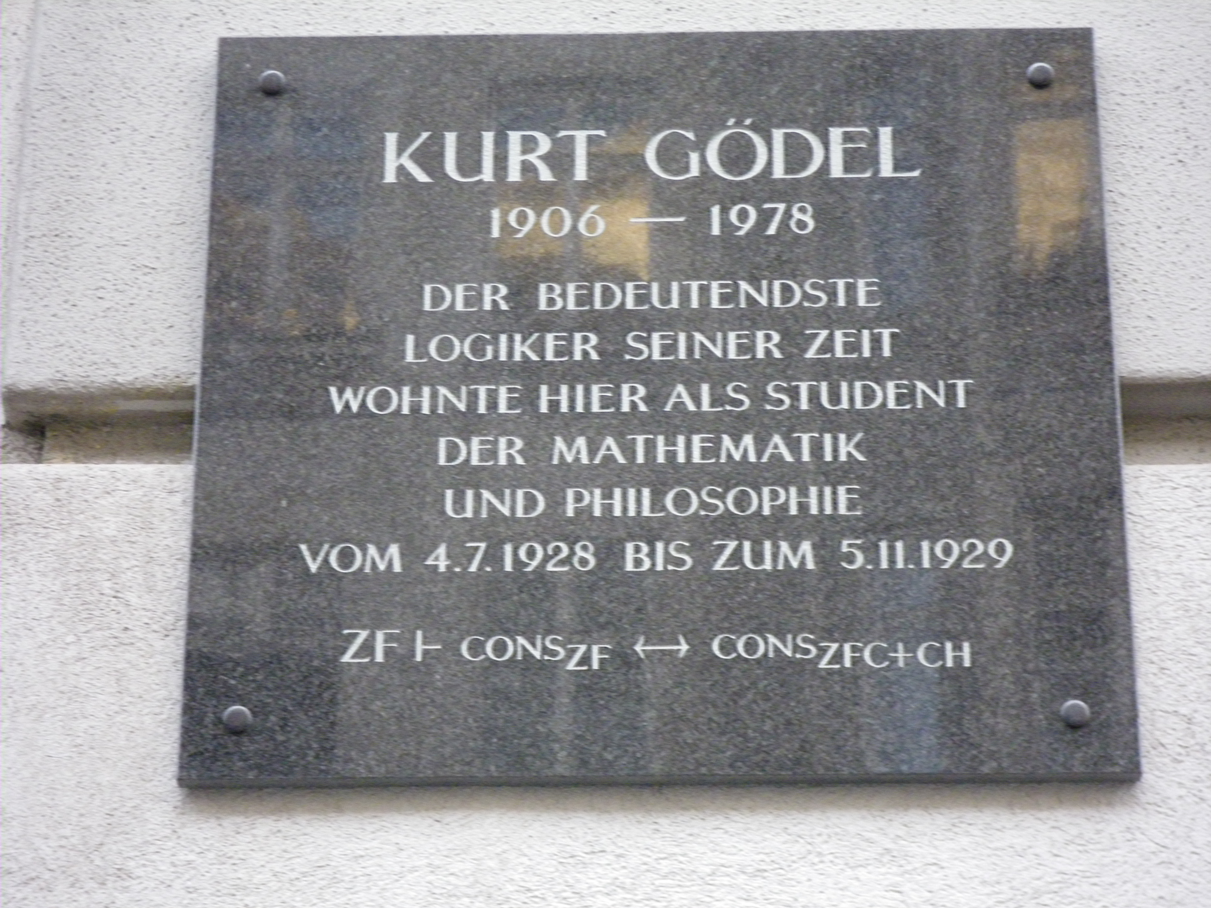 La casa de Gödel