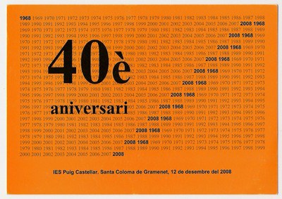 40è aniversari del Puig Castellar