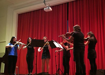 Imatges del concert del cinquantenari de l'Institut Puig Castellar (24 de novembre de 2018)