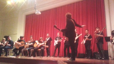 Imatges del concert del cinquantenari de l'Institut Puig Castellar