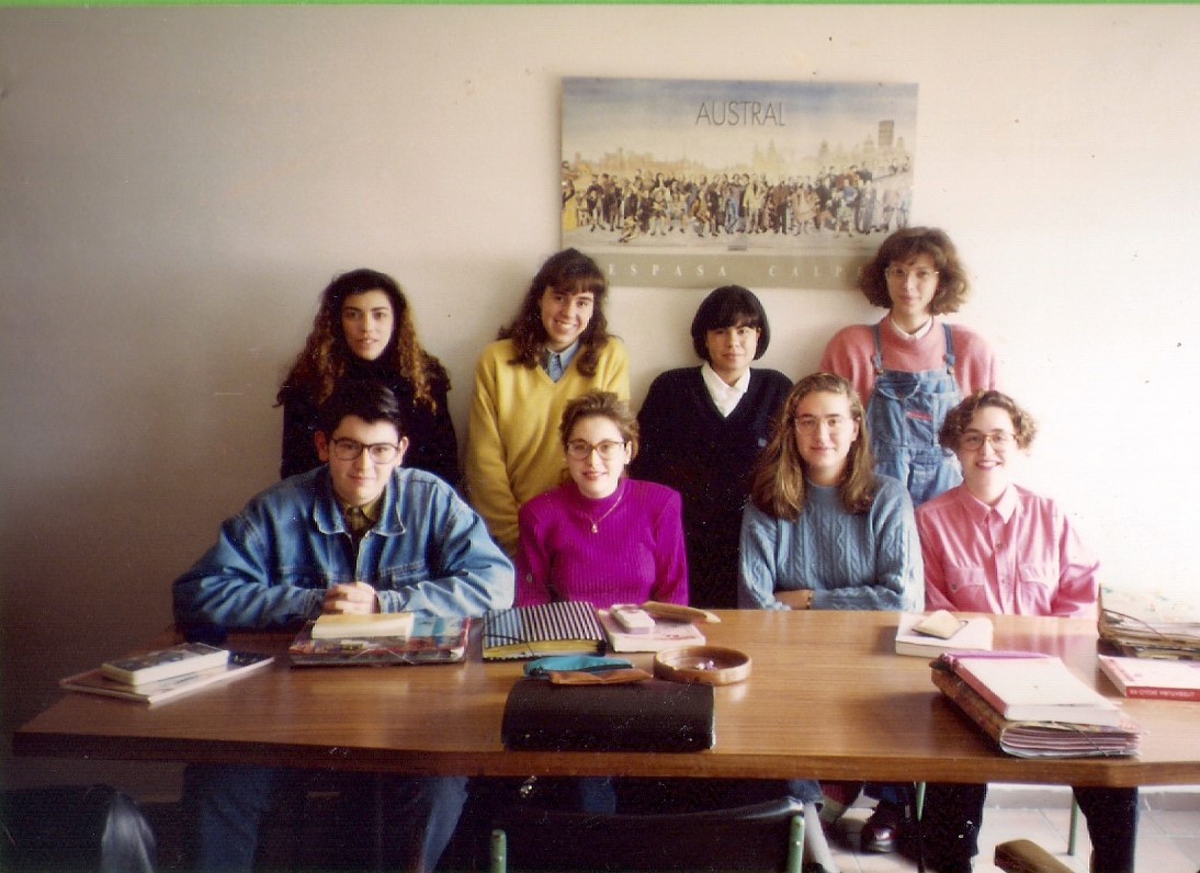 Alumnos de COU 3 (1991-1992)