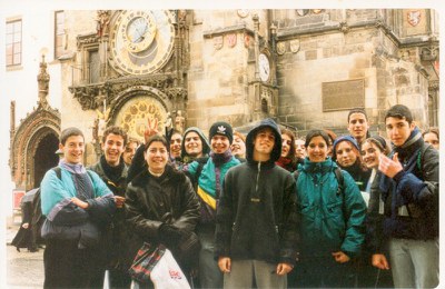 Viatge a Praga dels alumnes de COU (1996-97)