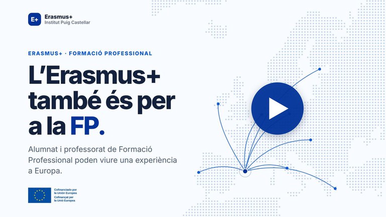 Portada del vídeo Erasmus+ FP