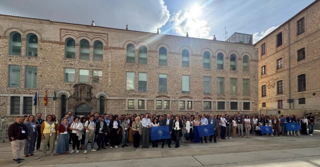 Foto de grup dels docents participants a les jornades Erasmus+ de FP a Jaén